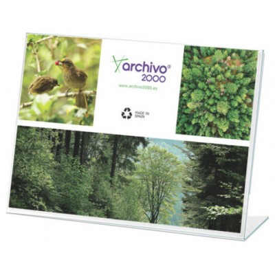 EXPOSITOR SOBREMESA A7 HORIZONTAL FORMATO L ARCHIVO 2000 11007 CS TP (Espera 4 dias)